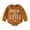 Brown, variant on Musuos Baby Spring Fall Rompers 0-24M Halloween Letter Print Long Sleeve Round Neck Bodysuit for Infant Boys Girls Casuall Jumpsuit