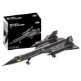 thumbnail image 1 of Apostrophe Games SR-71 Blackbird Jet Building Block Set – 184 Pcs Blackbird Jet Building Toys Set – Toy Plane for Kids Older Than 10 and Adults – Compatible with All Building Bricks, 1 of 5