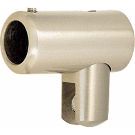 CRL Brushed Nickel Support Bar U-Bracket for 1/4" and 5/16" Glass