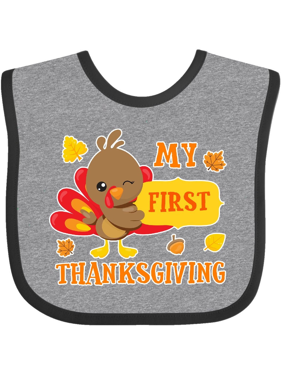 baby's first thanksgiving bib