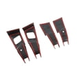 thumbnail image 4 of OUBOLUN ABS Imitate Carbon Fiber 4 Pcs/Set Inner Handle Bowl Cover Inside Door Lock Panel For Honda 11th Gen Civic 2022 Car Interior Accessories, 4 of 7