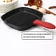 thumbnail image 5 of Mango caliente de silicona agarradera mango de utensilios de cocina cubierta de agarre para sartenes, 5 of 7