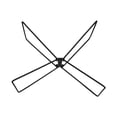 thumbnail image 3 of Almencla Foldable Cooler Stand Versatile Metal Portable Frame for Cooking BBQ Outdoor black, 3 of 8