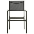 thumbnail image 4 of vidaXL 3 Piece Outdoor Dining Set Steel, 4 of 5