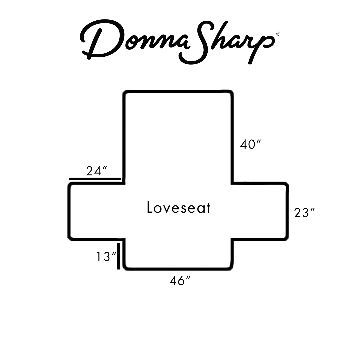 Your Lifestyle by Donna Sharp Red Forest Loveseat Cover