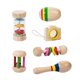 thumbnail image 3 of 6x Juguetes De Madera Montessori Para Bebés, Juguetes Para Recién Nacidos De 0, 6 Y 12 Meses, 3 of 9