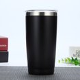 thumbnail image 1 of Taza de acero inoxidable para automóvil de 20 oz, taza térmica de acero inoxidable de doble capa, taza de hielo portátil para automóvil, 1 of 6