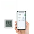 thumbnail image 2 of VEAT00L Tuya Thermometer Hygrometer, Indoor Bluetooth Temperature Humidity Sensor with Electronic Display, App Notification Alert, Free Data Storage Export, Digital Remote Monitor for Bedroom, 2 of 7