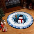 thumbnail image 4 of BKER 31.5 Inch 3D Visual Rug Santa Up Design Festive Slip Doormat For Xmas Indoor Outdoor Use Perfect For Front Door Bathroom Kitchen Holiday Season Carpet With Fille Santa, 4 of 5