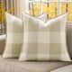 thumbnail image 1 of Juego de 2 fundas de almohada DecoruHome Buffalo Plaid de 56 x 56 cm, 1 of 9