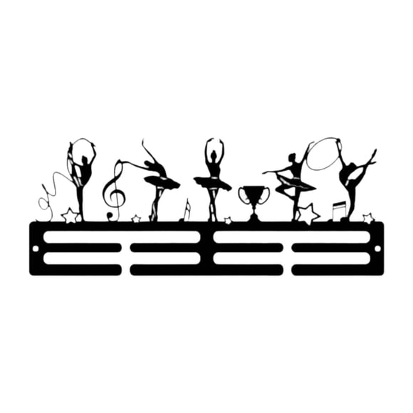 Perchero para medallas, para colgar en la pared, para decoración de pared, para premios deportivos, con marco para medallas deportivas. 30x1173cm