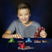 Bakugan, Diamond Hydorous, 2-inch Tall Collectible Action Figure and Trading Card, for Ages 6 and Up
