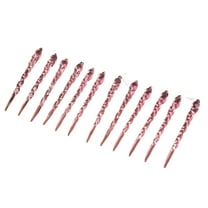 hulanddfd Icicles Ornament Set, 12pcs Acrylic Clear Icicles Hanging Ornaments for Xmas Tree Gift Outuodor Decor