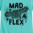 thumbnail image 3 of Monsters Inc. - Mad Flex Sully - Toddler & Youth Girls Short Sleeve Graphic T-Shirt, 3 of 5