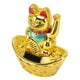 thumbnail image 1 of Figura De Gato Afortunado Con Energía Solar, Estatua De Fortuna Cat Solar Maneki Neko Con Brazo Ondulado Para La Decoración De Escritorio De La Oficina En Casa, 1 of 7