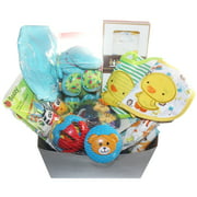 Gifts Are Blue Unisex Baby Bundled Box Gift Set - 10 Items