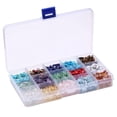 thumbnail image 1 of Cuentas de cristal con caja Pendientes multicolores Piedras colgantes Decoraciones de materiales de joyería para principiantes Suministros de trabajo de arte Inevent HA010490-00B, 1 of 7
