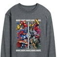 thumbnail image 3 of Marvel - Heroes Vs Villains - Men's Long Sleeve Graphic T-Shirt, 3 of 5