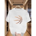 thumbnail image 3 of Men's Casual Crew Neck T-Shirts with Slogan "BECAUSE I'M CHRIS THAT'S WHY" - 100% Cotton Knit Fabric with Slight Stretch, Regular Fit Alphabet Patterned Tops Tee For Adult, Men, Women, Teen, Teenager, 3 of 7