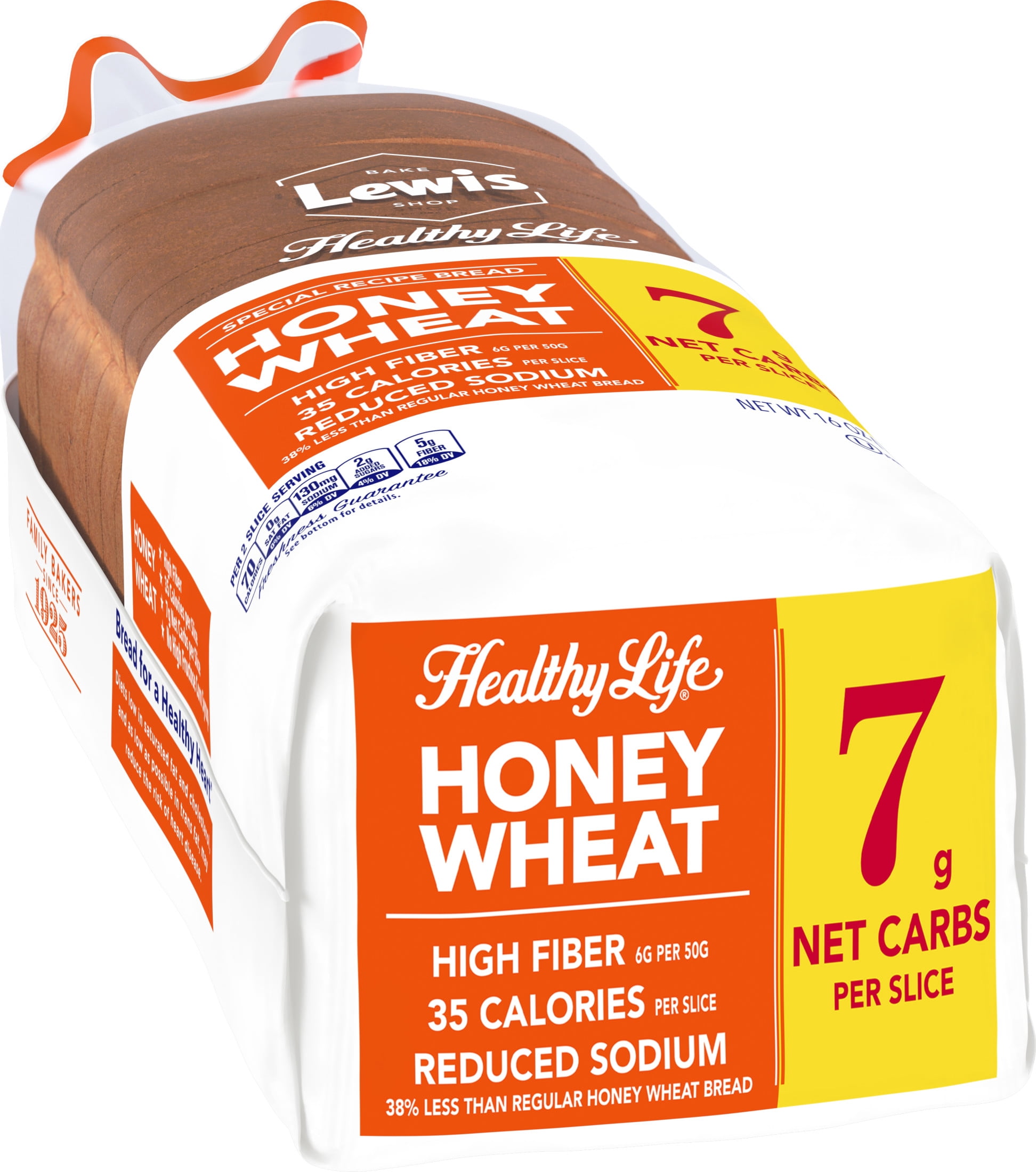 Lewis Bake Shop Healthy Life Honey Wheat Bread, 16 oz