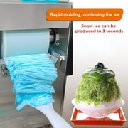 Kolice Commercial Automatic Snowflake Ice Maker, Shaved Ice Machine, Ice Crusher Shaver -180kgs/Day, Air Cooling,Refrigerated by Compressor