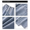 thumbnail image 7 of QHFBli Mens Baggy Jeans Mens Autumn Winter Casual Pant Sports Pants With Pocket Fashion Long Pants Jeans, 7 of 7