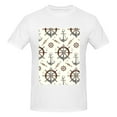thumbnail image 4 of Bingfone Anchor With Rope Men'S Loose Fit Short-Sleeve Pocket T-Shirt, 4 of 7