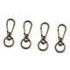 thumbnail image 4 of Llavero de acero inoxidable Sunnimix 4 piezas giratorio a granel hebillas deslizantes bronce, 4 of 8