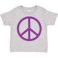 thumbnail image 3 of Inktastic Purple Peace Sign Boys or Girls Toddler T-Shirt, 3 of 5