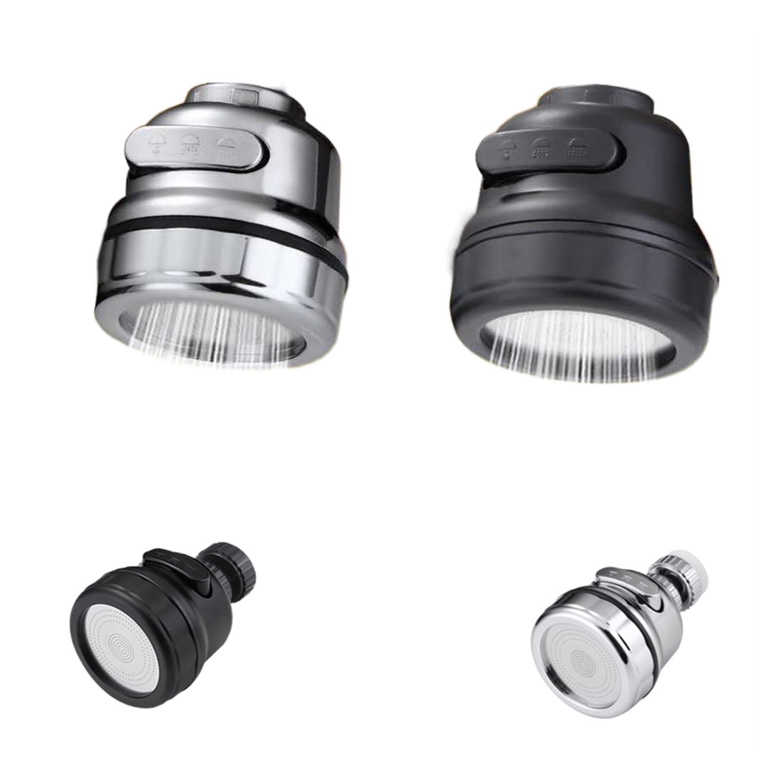 Kitchen Faucet Extender Rotatable Faucet Aerator Water Saving Tap Nozzle Adapter Bathroom Sink Accessories Convenient To Clean ,Easy to Use