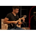 thumbnail image 4 of Ortega Guitars, 4-String Onyx Series Tenor Ukulele w/Bag, Right-handed, Black, (RUOX-TE), 4 of 4