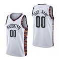 thumbnail image 1 of Custom BKN Netts Basketball Jerseys 1 Mikal Bridges 10 Ben Simmons 26 Spencer Dinwiddie 33 Claxton 24 Cam Thomas 2 Cameron Johnson 12 Joe Harris Yuta Men Jersey, 1 of 5