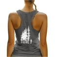 thumbnail image 4 of Fznquz Womens Tank Tops Sleeveless Crew Neck Racerback Fashion Casual Athletic Womens Tank Tops Sale 2x 10.00 Or Less, 4 of 6