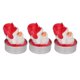 thumbnail image 1 of Velas de Luces de Té, Material de Cera de Parafina 3 PCS Multi Uso Velas de Santa Navideña Para La Fiesta, 1 of 7
