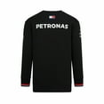 thumbnail image 2 of Mercedes Benz AMG Petronas F1 2022 Men's Team Crew Sweatshirt- Black, 2 of 6