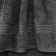 thumbnail image 3 of Cotton Paradise 100% Cotton Turkish 4 Piece Hand Towel Set, Soft Absorbent Face Towels Clearance Set, Dark Gray, 3 of 6