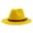 Yellow, variant on Eosunjian Fedora Adjustable Breathable Felt Men Vintage Style Hat for Hiking