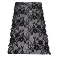 thumbnail image 2 of Cinta de encaje Bling Bling 24 cm de ancho 10 yardas Negro, 2 of 12