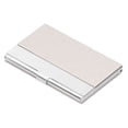 thumbnail image 4 of Business Card Holder, Lightweight Name Card Box  For Mother's Day For Banquets For Birthdays For Father's Day White 701#, 4 of 8