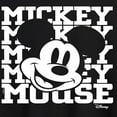 thumbnail image 3 of Disney - Mickey Mouse - Repeated Mickey - Juniors Ideal Flowy Muscle T-Shirt, 3 of 5