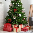 thumbnail image 4 of 5 Rolls Christmas Ribbon 1.5 inch Wide Decorative Ribbon for Gift Wrapping and Holiday Decorations Strawberry and Flower, 4 of 7