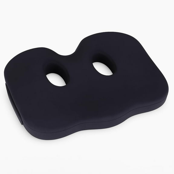 Sit Bone Memory Foam Cushion | Pressure Relief Pad for Hamstring and Ischial Tuberosities | Comfort in Desk Chair or Car Seat