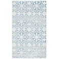 thumbnail image 2 of Safavieh Isabella Eliza Geometric Area Rug, Turquoise/Ivory, 3' x 5', 2 of 10