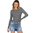 thumbnail image 4 of Womens Long Sleeve Tops Dressy 2026 Lightweight Casual Loose Tops Shirts Chic Spring Fall Pullover, 4 of 5