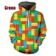 thumbnail image 2 of Sudadera con capucha para hombre con estampado 3D de bloques de construcción divertidos, estilo hip-hop callejero, para deportes al aire libre, informal y holgada, 2 of 5