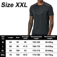 thumbnail image 2 of Workout Shirts for Men, Moisture Wicking Quick Dry Active Athletic Men's Gym Performance T Shirts,, 2 of 6