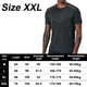 thumbnail image 2 of Camiseta de manga corta Dry Fit para hombre, cuello redondo, ligera, para entrenamiento, atlética, informal, 2 of 6