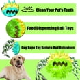 thumbnail image 3 of Dog Chew Toys Ball for Aggressive Chewers, Likaty Indestructible Squeaker Dog Toy Puppy Chew Teething Toys for Large Medium Small Dogs,3 Packs, 3 of 6