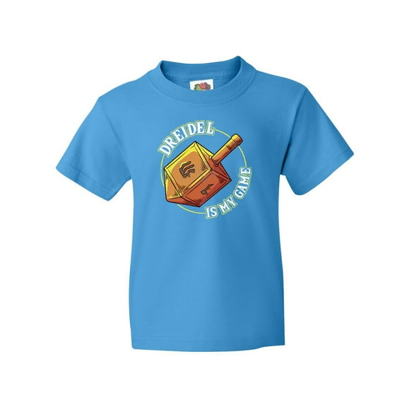Inktastic Hanukkah Dreidel Game Youth T-Shirt