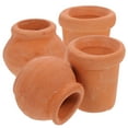 thumbnail image 4 of 4pcs Miniature Plant Nursery Pot Tiny Planting Pot Portable Ceramic Planter for Seedling, 4 of 9
